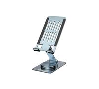 Conceptronic Soporte para teléfono móvil THANA08G – Plegable, giratorio 360°, altura ajustable