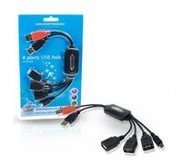 Conceptronic usb 2.0 flexhub cflexhub - hub - 4 x hi-speed usb