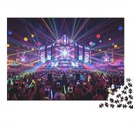 Concert 1000 Pieza Puzzle Papel Reciclado Miami Music Festival Puzzles para Niños y Niñas a Partir de 6 Años Tiempo de Juego Familiar Props Excelente Idea de Regalo Home 70x50cm/1000pcs