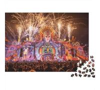 Concert 1000 Piezas Puzzle Reciclable Papel Bohm Music Festival Puzzle for Adultos Divertido Regalo e Actividad for Hogar Excelente Idea de Regalo for Hombres 38x26cm/1000pcs