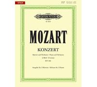 Concert 20 d kv466 piano: Edition for 2 Pianos (Edition Peters)