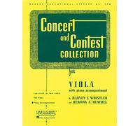 Concert and Contest Collection for Viola: Piano Accompaniment
