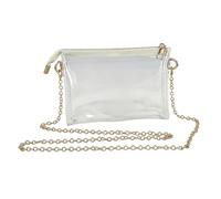 Concert Clear Handbag Bag Small Waterproof Transparent Chain Purse Dating | Concert Clutch Handbag for Quick Security Check Airports Travel Dating Vacation