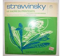 Concert Hall SMS 2324 - Le Sacre du Printemps - Quatre Études pour Orchestre - Orchestre National de l' ORTF - Direction : Pierre Boulez - Très belle pochette ouvrante - (Attention : Album Vinyle LP 33t (et non CD)