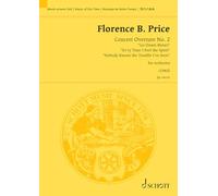 Concert Overture No. 2: Go Down Moses · Ev'ry Time I Feel the Spirit · Nobody Knows the Trouble I've Seen. orchestra. Partition d'étude.