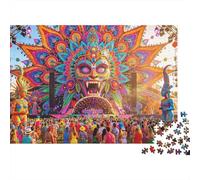 Concert Puzzles para Elderly 1000 Piezas Reciclable Papel Indio Music Festival Puzzle para Adultos Interesting Familiar Juego Accesorios Party Juego Accesorios para Hogar 52x38cm/1000pcs