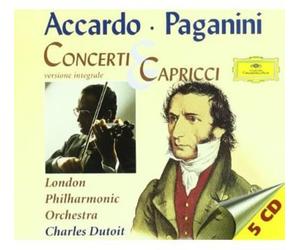 Concerti & Capricci - Salvatore Accardo plays Paganini: La Campanella, La Primavera, Sonata Sentimentale, ...
