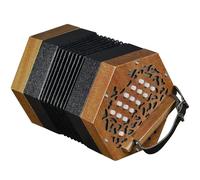 Concertina de 30 teclas para adultos y principiantes, instrumento musical de acordeón de piano de mano con funda de transporte y correa de mano ajustable, acordeón portátil para principiantes