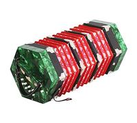 Concertina De Acordeón Profesional De 20 Botones Con Bolsa De Transporte, Instrumento De Teclado A Nivel De Entrada, For Estudiantes For Principiantes De Adultos, Fascinante Sonido Más Suave