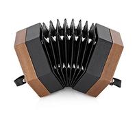 Concertina estilo anglo Clave de Do y Sol Sistema de 30 botones con bolsa de transporte