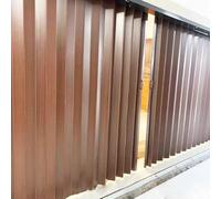 Concertina - Puertas plegables internas, puerta de acordeón que ahorra espacio con cierre magnético y asas para cocina abierta en interiores