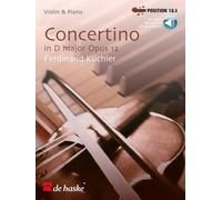 Concertino in D major Opus 12. Violon et Accomp.. Comprend Partie + Enregistrement(s) en ligne