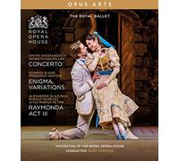 MacMillan, K.: Concerto / Ashton, F.: Enigma Variations / Nureyev, R.: Raymonda, Act III [Ballets] (Royal Ballet, 2019) (BD) [Blu-ray]