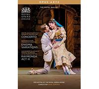 Concerto/Enigma Variations/Raymonda Act III: Royal Ballet (DVD) Osipova Hay