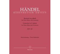 Concerto for Flute (Oboe) in G minor HWV 287 (Flute & Piano)