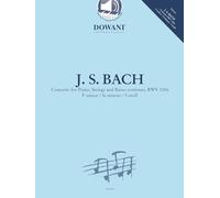 Concerto for Piano, Strings, Basso Cont. BWV 1056. Comprend Partie + Enregistrement(s) en ligne