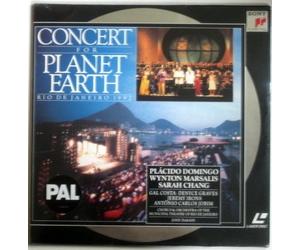 CONCERTO FOR PLANET EARTH: RIO DE JANEIRO 1992 - DOMINGO, MARSALIS, SARAH CHANG - LASERDISC