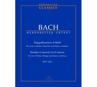 Concerto for Two Violins in D minor BWV 1043 (Study Score)