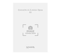 Concerto in A Minor Opus 53 - Violín y Piano - Book