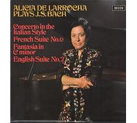 Concerto In The Italian Style / French Suite No. 6 / Fantasia In C Minor / English Suite No. 2 [Vinyl LP]