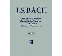 Concerto italien, ouverture francaise, duos bwv 802 a 805 - variations goldberg