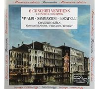 Concerto KÖLN - 6 Concerti Venitiens / 6 Venetian Concertos : Vivaldi - Sammartini - Locatelli