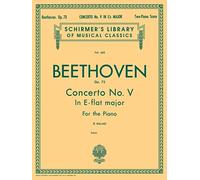 Concerto No. 5 in Eb (Emperor), Op. 73 - Piano, 4 Hands - Book