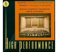 Boston Symphony – Bartók: Concerto for Orchestra / Kodály: Peacock Variations – CD (Importación USA)