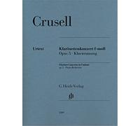 Concerto pour clarinette en fa mineur op. 5: Klavierauszug