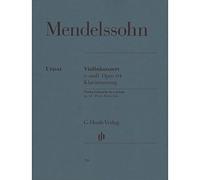Concerto pour violon en mi mineur op. 64: Klavierauszug