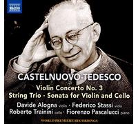 Alogna, Davide; Pascalucci, Fiorenzo; Stassi, Federico; Trainini, Roberto - Violin Concerto No. 3/ String Trio/ Sonata for Violin and Cello