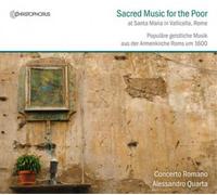Concerto Romano Sacred Music for the Poor at Santa Maria (CD) (Importación USA)