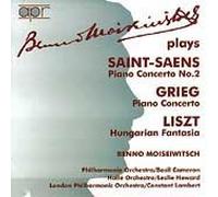 Concertos By Saint-Saens Grieg & Liszt by Moiseiwitsch, Benno (1999-04-20)