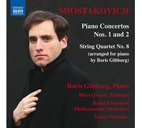 Boris Giltburg – Conciertos para piano n.º 1 op. 35 y n.º 2 op. 102 – NAXOS
