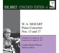 Concertos pour piano n° 13, K 415 et n° 17, K 453