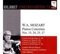 Biret, Idil. London Mozart Players; Worthing Symphony Orchestra - Mozart, W.A.: Piano Concertos Nos. 15, 24, 25 and 27 (Biret Concerto Edition, Vol. 7)