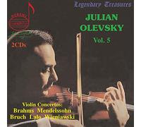Julian Olevsky – Violinkonzerte – CD – Vol. 5 – NAXOS – Importación USA