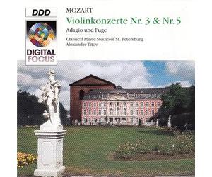 Concertos Pour Violon N 3 & 5;Adagio Et Fugue