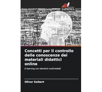 Concetti per il controllo delle conoscenze dei materiali didattici online