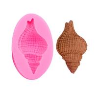 Conch Shell - Molde de silicona para manualidades de resina, no tick, Epoxy Tray Mold for Crafting Art Projects, Jewelry Making, Oceans Theme Decor, Candle Holders, Soap Casting, 1 pieza