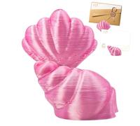 Conch Shell Place Card Holder - Shell Decorative Photo and Card Stand for Elegant Events | Exquisite Table Centerpieces for Weddings Dinner Parties Farmhouse Gatherings and Special Occasions