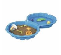 Concha De Arena Para Niños Sandy Color Azul Claro 77x87x21 cm