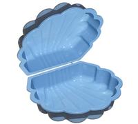 Concha de arena y agua (azul pastel)