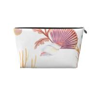 Concha de mar, Bolsa de artículos de tocador Bolsa de Maquillaje Bolsa de cosméticos Bolsa de artículos de tocador de Viaje portátil