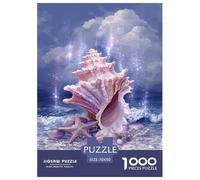 Concha Rosa del océano Puzzle Imposible,desafío para Adultos Interesante Juego EduGatoivo 1000 Piezas Obra De Arte De Juego De para Adultos Y Niños 70x50cm/1000pcs