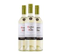 Concha y Toro Casillero del Diablo Sauvignon Blanca Valle Central 75 cl Vino blanco (Caja de 3 Botellas de 75 cl)