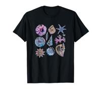 Conchas marinas y estrellas de mar Vida oceánica Camiseta
