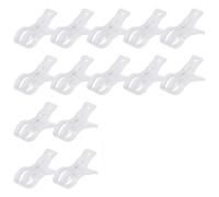 CONCHLERY 30 clips de arco de globos grandes de 3.5 pulgadas, clips transparentes de plástico para guirnalda de globos, abrazaderas de resorte para fiesta de cumpleaños, decoración de boda, estudios