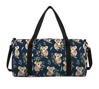 CONCHLERY Bolsa deportiva para gimnasio, Koala de dibujos animados, Clásico