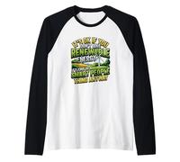 Conciencia Ambiental Divertida de la turbina eólica de la energía renovable Camiseta Manga Raglan